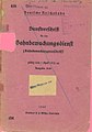 Dienstvorschrift für den Bahnbewachungsdienst (Bahnbewachungs- vorschrift) im Artikel DV der DR verwendet