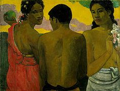 Paul Gauguin: Drei Tahitianer, 1899