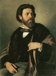 Julius Allgeyer, Gemälde von Anselm Feuerbach, 1857 (München, Neue Pinakothek) (Quelle: Wikimedia)