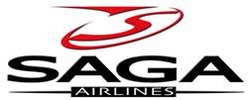 Le logo de Saga Airlines
