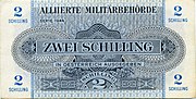 2 schillings obverse