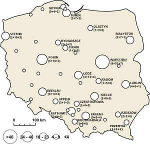 Liste Der Universitäten In Polen: Universitäten, Technische Universitäten, Wirtschaftsuniversitäten