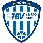 A TBV Lemgo jubileumi logója