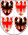Coat of arms of the Trentino-South Tyrol region