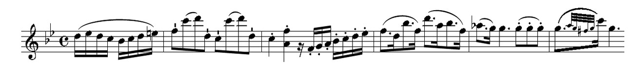 Legato musik beispiel