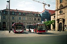 Bushaltestelle Hugenottenplatz