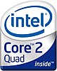 altes Logo von Intel Core 2 Quad