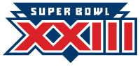 Logotipo do Super Bowl XXIII