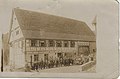 Feuerwehrmagazin Albstadt Pfeffingen um 1900.a.D als Schulhaus