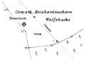 Lageplan des Wachturms Wp 7/20