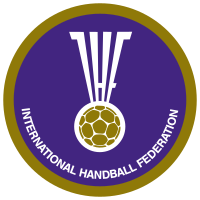 Logo of the International Handball Federation (IHF)