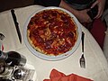 Pizza "Diavolo" mit Peperoni- &-wurst