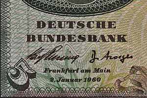 Bargeld Der Deutschen Mark: Münzen, Banknoten, Entwicklung des Bargeldumlaufs