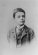 Paul Klee als Schüler, 1892