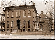 Engelmanns Wohnhaus in St. Louis (Aufnahme von 1906)