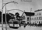 Eberswalder Straßenbahn um 1920