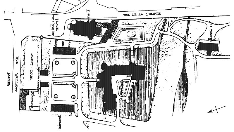 Datei:Schloss Vigny Plan 1902.jpg