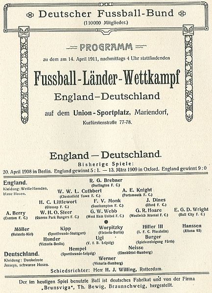 Datei:Programmheft Deutschland-England 1911.jpg