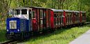 Parkeisenbahn, in Eliaspark, Tierpark, Branitzer Park