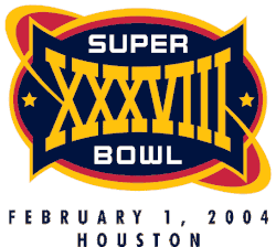 Logo des Super Bowl XXXVIII