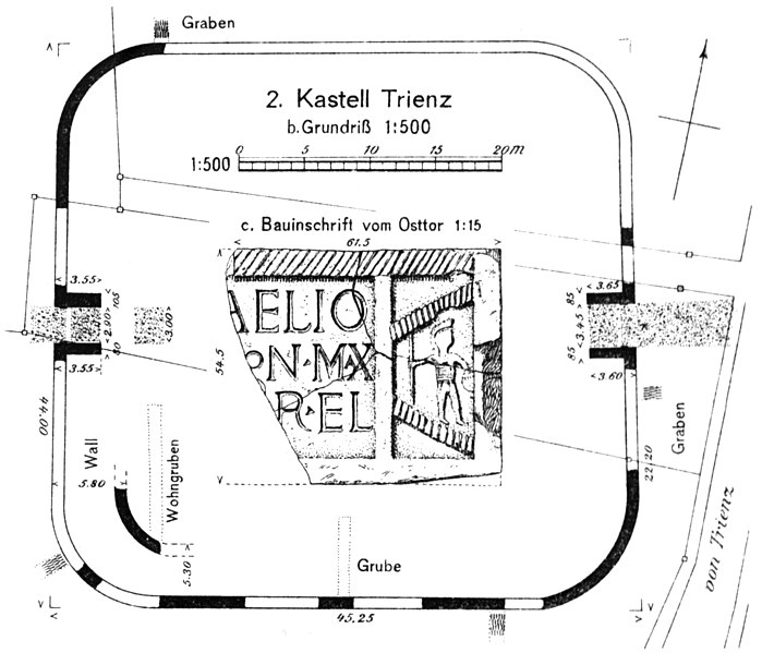 Datei:ORL A 05.10 tab 13 pic 02.b-c KK Trienz Grundriss Inschrift.jpg