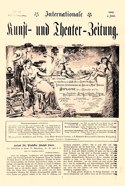 Datei:Internationale Kunst- und Theaterzeitung Cover 1905.jpg