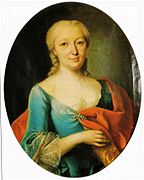 Marie Juliane von St. André, geb. von Leutrum, Gemahlin des Alexander Magnus von St. André