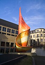 Vorschaubild für Fahnenmonument „Flamme der Revolution“