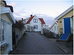 Kleine Straßen in Fiskebäckskil