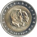 2-Euro-Gedenkmünze zum 50. Geburtstag Großherzog Henris und zum 100. Todestag Großherzog Adolphes (2005)