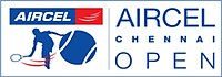 Logo of the "Aircel Chennai Open 2017" tournament