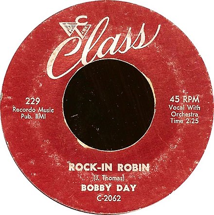 Bobby Day - Rock-in Robin. 