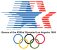 Das Logo der Olympi- schen Sommerspiele 1984