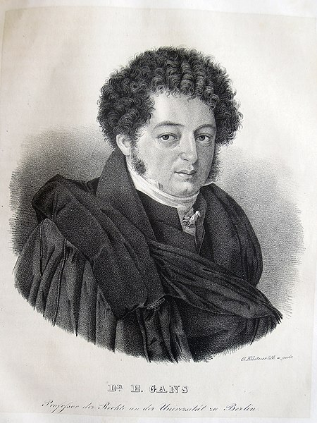 Datei:Eduard Gans litho Kuestner.jpg