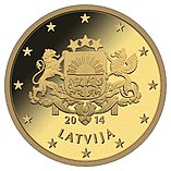 Latvia 50 cents