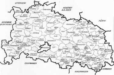 Landkreis Ansbach: Geographie, Geschichte, Politik