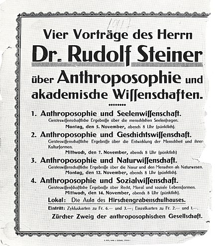 Rudolf Steiner Wikiwand - 