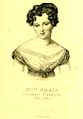 Porträt von Pauline-Anaïs-Nathalie Aubert (1831–1851) von Fugère