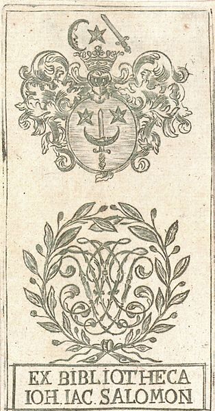 Datei:Exlibris Johann Jacob Salomon.jpg