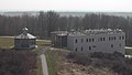 Historisches Windenhaus und neues Strahlungslabor des Meteorologischen Observatoriums Lindenberg
