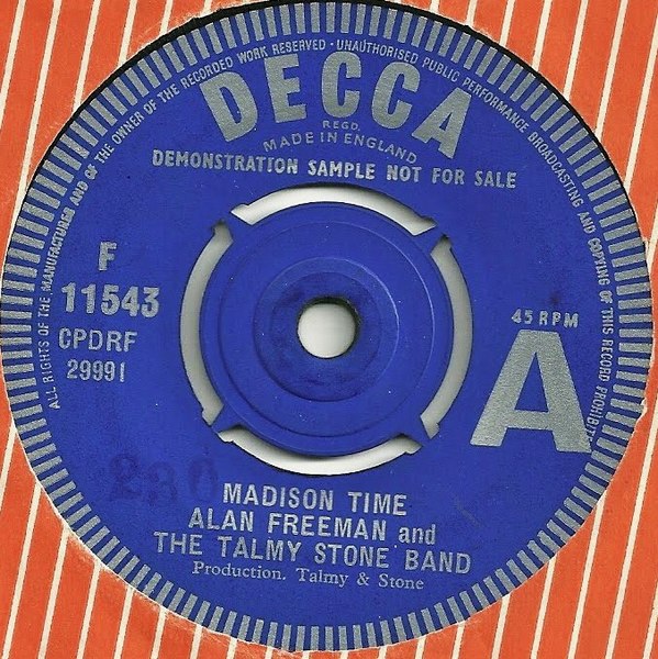 Datei:Alan Freeman & The Talmy Stone Band - Madison Time.jpg