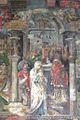 Im Tempel stürzen die Götterbilder (Jerg Ratgeb, um 1520)