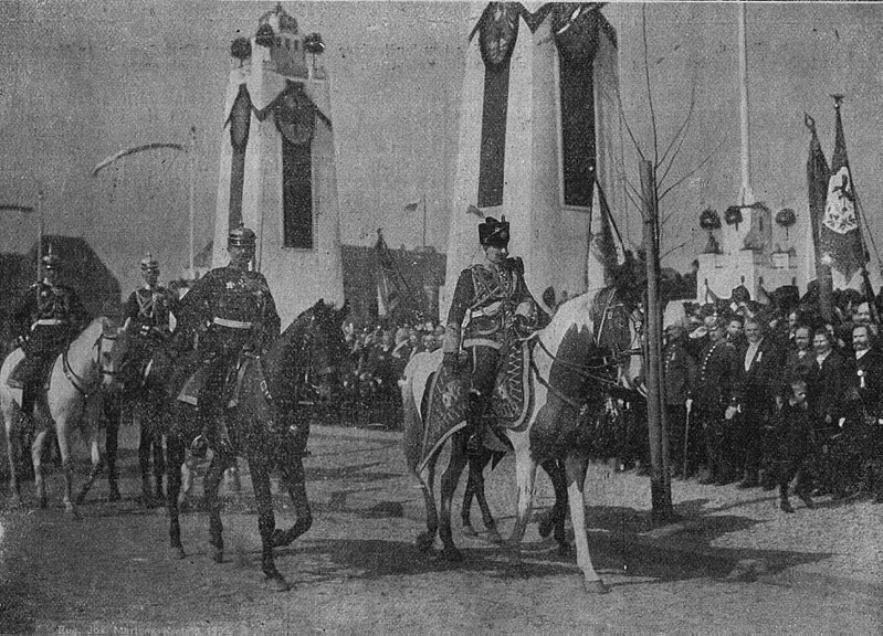 Datei:Mertens - Kaiser Wilhelm Einzug in Krefeld.jpg