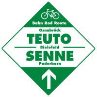 BahnRadRoute Teuto-Senne Logo.svg