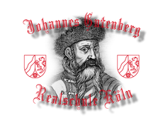 Logo der Johannes-Gutenberg-Schule in Köln-Godorf