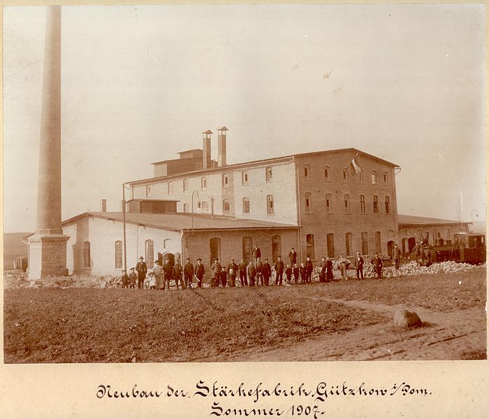 Datei:Gützkow-Stärkefabrik-1907.jpg