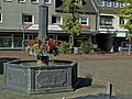 Brunnen mit den Wappen der Stadtteile am Nordberg