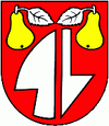 Coat of arms of Hrušovo