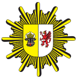 Estrella de la policía de la policía de Mecklemburgo-Pomerania Occidental