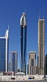 Der Rose Tower (333 m), Dubai, dritthöchstes Hotel der Welt